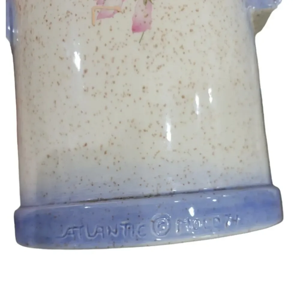 VTG Atlantic Mold‎ 74' Farmhouse MCM Milk Jug Kitchen Canister Cookie Jar Rare